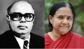 Late Dr N Prabhakaran and Prof Dr Suseela Prabhakaran
